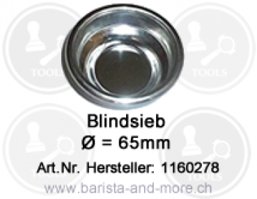 Blindsieb ø 66x22 mm